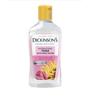 Dickinson's Enhanced Witch Hazel Hydrating Toner 16oz Rosewater Alcohol Free New
